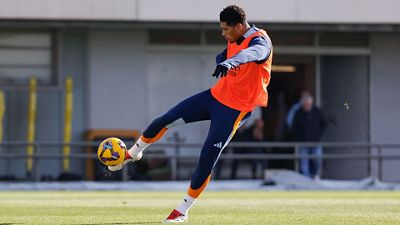 バレンシア戦に向けた最後の練習