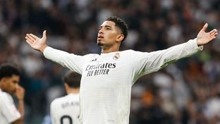 Onces iniciales del Real Madrid y Las Palmas