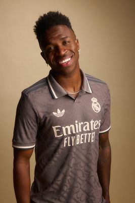 ウェア Real Madrid 24-25 3rd uniform adidas Youth Real Madrid Third Jersey 24/25 (Charcoal