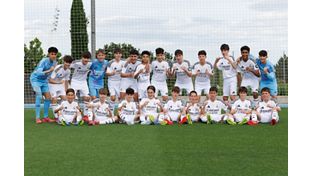 El Infantil B, campeón del Grupo 1 de la División de Honor