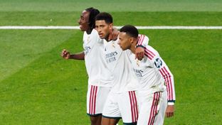 Once inicial del Real Madrid contra el Barcelona