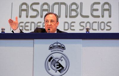 Discurso íntegro del presidente del Real Madrid, Florentino Pérez, en la Asamblea Extraordinaria 2011