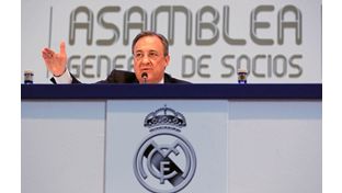 Discurso íntegro del presidente del Real Madrid, Florentino Pérez, en la Asamblea Extraordinaria 2011