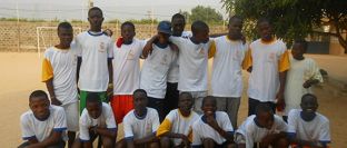 Escuelas Sociodeportivas de la FUndación Real Madrid en Porto-Novo