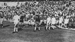 Se cumplen 66 años del primer partido de la Copa de Europa en el Bernabéu