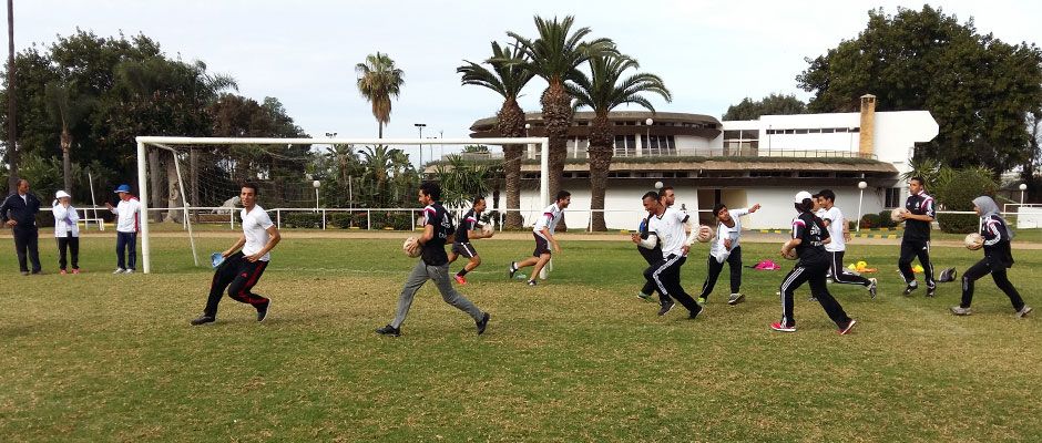 Escuela sociodeportiva de la Fundación Real Madrid en Mohammedia