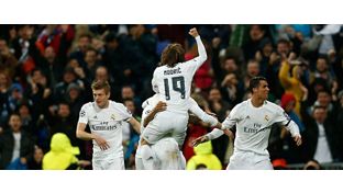 El Real Madrid golea en las segundas partes en la Champions
