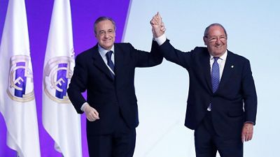 Hace cinco años Gento fue nombrado presidente de honor del Real Madrid