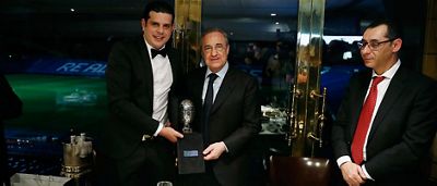 Florentino Pérez attends Peña Casa Madridista of Morocco supporters' group 3rd anniversary celebrations