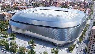 Le visage du nouveau stade Santiago Bernabéu