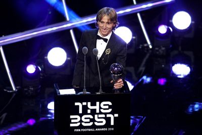 modric premio the best al jugador de la fifa 2018