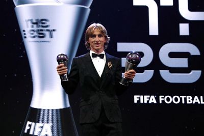 modric premio the best al jugador de la fifa 2018