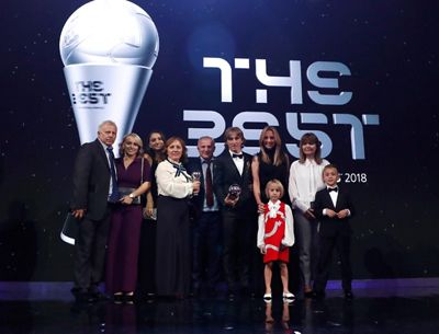 modric premio the best al jugador de la fifa 2018
