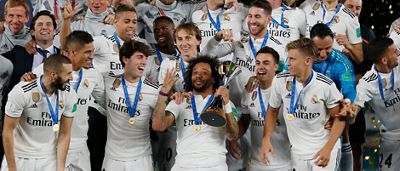 The champions' celebrations