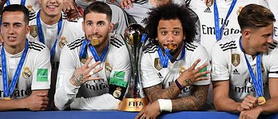 Sergio Ramos and Marcelo have now won 20 titles with Real Madrid