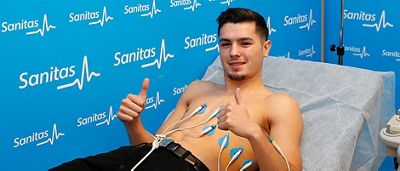 Reconocimiento médico de Brahim Díaz