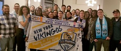 Arbeloa empfing die Mitglieder des Fanclubs von New York