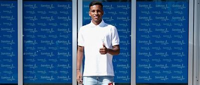 Reconocimiento médico de Rodrygo