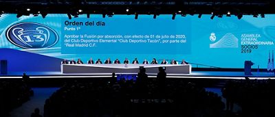 La Asamblea General Extraordinaria ratifica la fusión por absorción del Club Deportivo Tacón