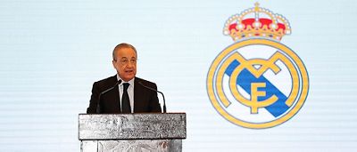 Florentino Pérez hosted the madridistas fan group event in Jeddah