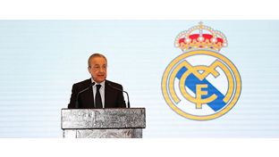 Florentino Pérez presidió el encuentro de peñas madridistas en Yeda