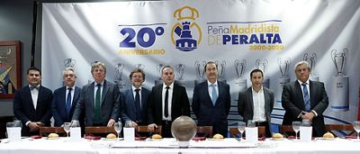 La Peña Madridista de Peralta celebró su 20º aniversario