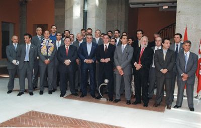 el real madrid ganó siete títulos durante la presidencia de lorenzo sanz