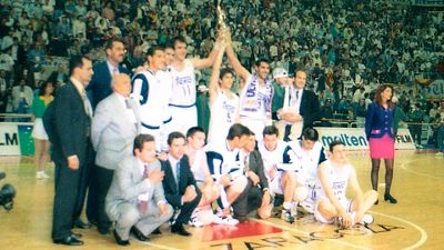 26º aniversario de la octava Copa de Europa de baloncesto
