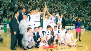 26º aniversario de la octava Copa de Europa de baloncesto