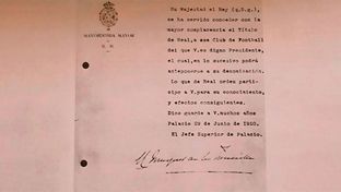 Se cumplen 101 años desde que el club recibió el título de Real