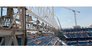 El desmontaje de la antigua cubierta