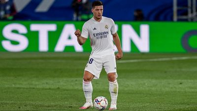 Jović, baja de última hora por una sobrecarga en la pierna izquierda