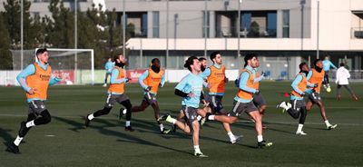entrenamiento del real madrid