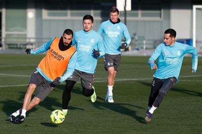 entrenamiento del real madrid