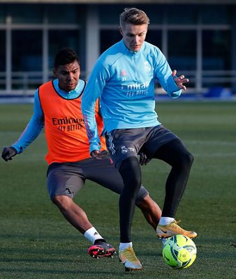 entrenamiento del real madrid
