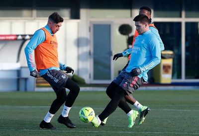 entrenamiento del real madrid