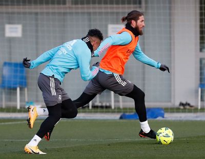 entrenamiento del real madrid