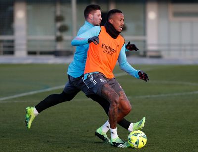 entrenamiento del real madrid