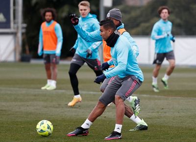 entrenamiento del real madrid