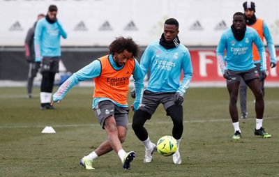 entrenamiento del real madrid