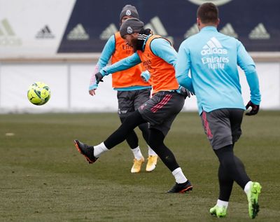 entrenamiento del real madrid