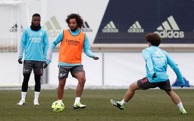 entrenamiento del real madrid