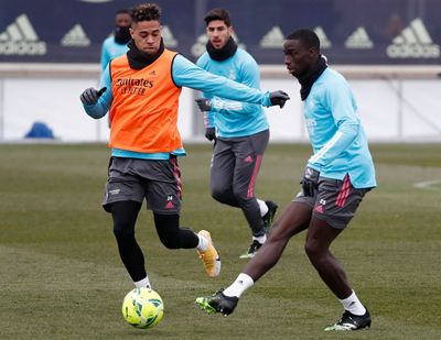 entrenamiento del real madrid