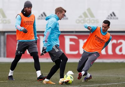 entrenamiento del real madrid