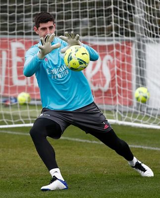 entrenamiento del real madrid