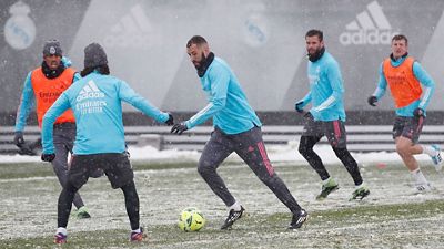 Última sesión antes de visitar a Osasuna