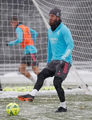 entrenamiento del real madrid
