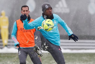 entrenamiento del real madrid