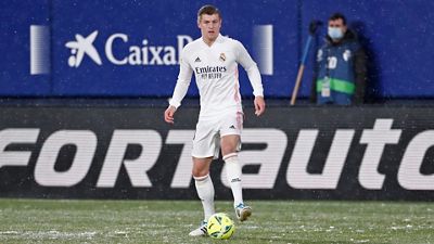 Kroos cumple 300 partidos con el Real Madrid