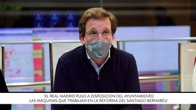 Agradecimiento del alcalde al Real Madrid